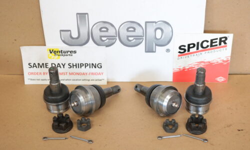 BALL JOINT KIT JEEP WRANGLER CHEROKEE COMANCHE DANA 30 OR 44 BOTH SIDES