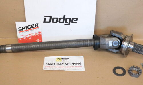 1994-2001 DODGE RAM 1500 DANA 44 FRONT AXLE SHAFT DRIVERS SIDE WITH NUT