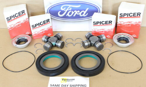 2005-2014 Ford F250 F350 4x4 Super-Duty Front Axle Seal And U Joint Kit ( Full Front Axle / Both Sides )
