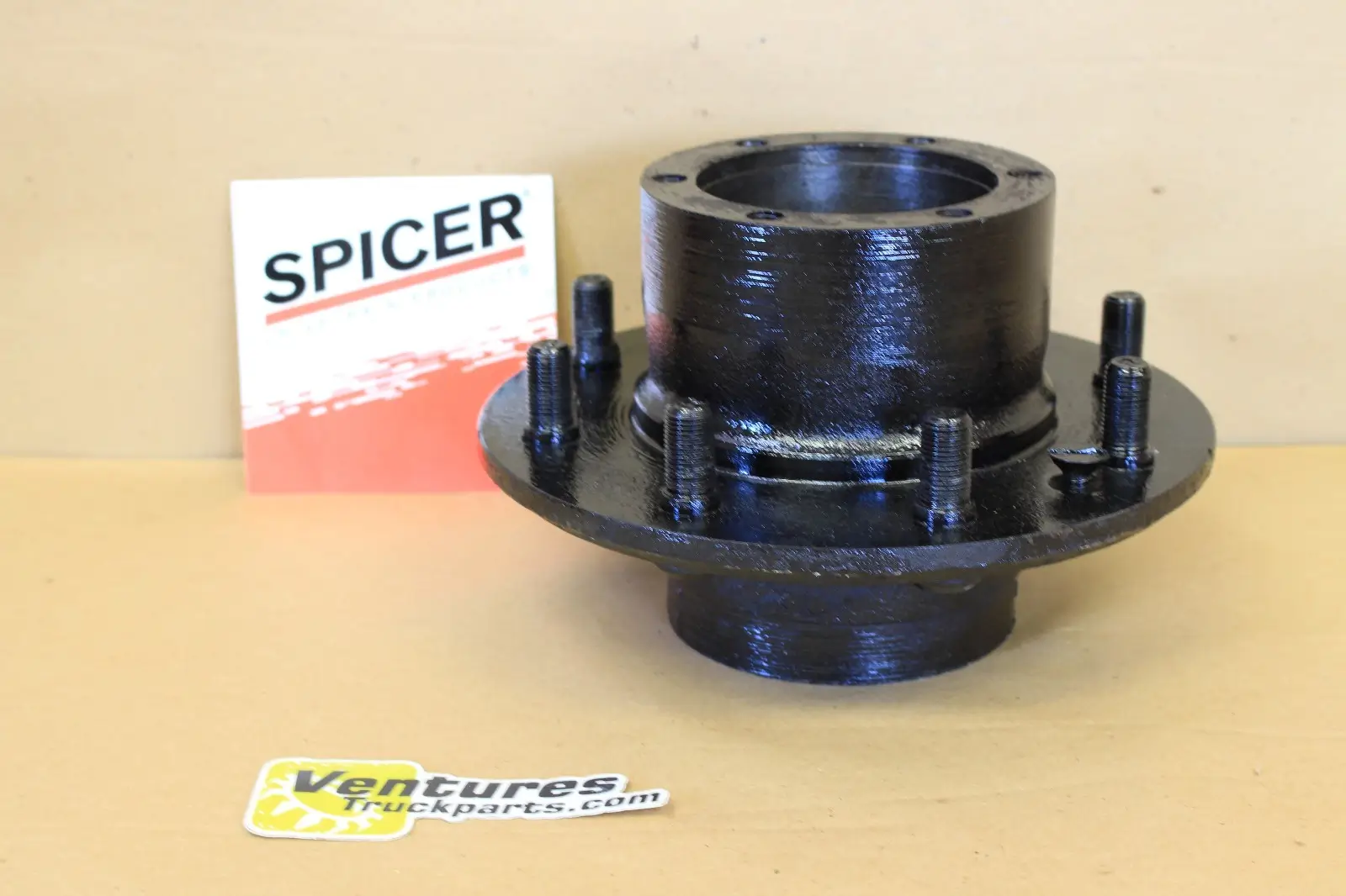 Ford-F250-HD-Dana-44-Wheel-Hub-8-Lug-Kingpin-Closed-Knuckle-Large-Ball-Drum-Brak-365900148649
