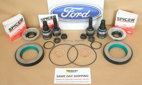 2005-2025 Ford F250 F350 4x4 Genuine Spicer Front Axle Seal Ball Joint Snap Ring Kit ( Both Sides Of Front Axle )