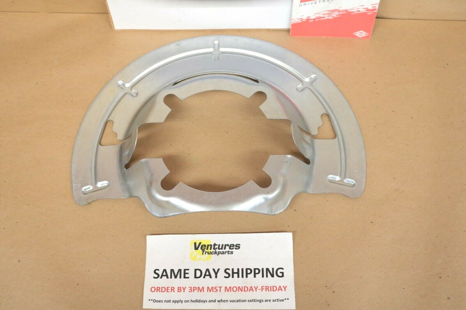 1999-2004 Ford F450 F550 4x4 Front Brake Dust Shield LH Or RH Side - Image 5