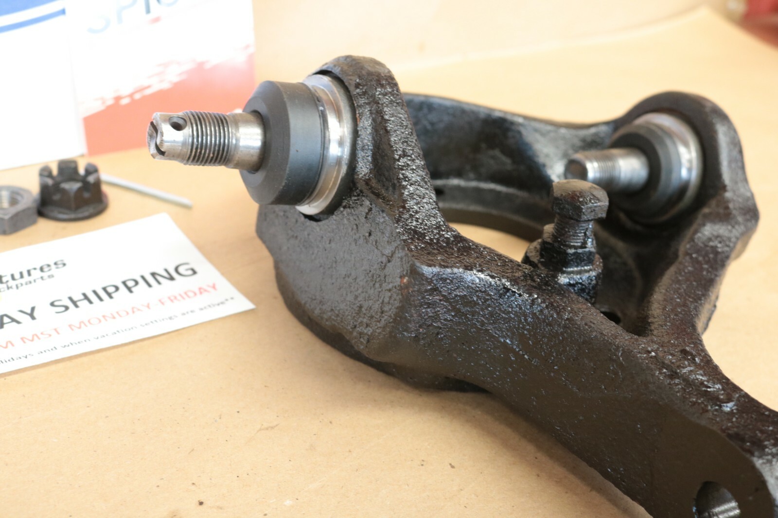 1976-1979 Ford F250 Right Hand 4X4 Steering Knuckle 3/4 Ton Dana 44 With Ball Joints 620047 C37941 - Image 6
