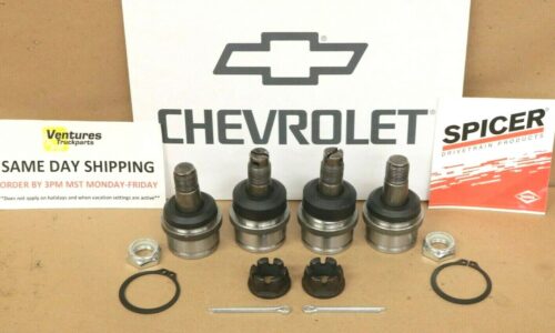 OEM Dana Spicer Upper Lower Ball Joint Set Chevy Dana 44 and 10 Bolt Front Axle