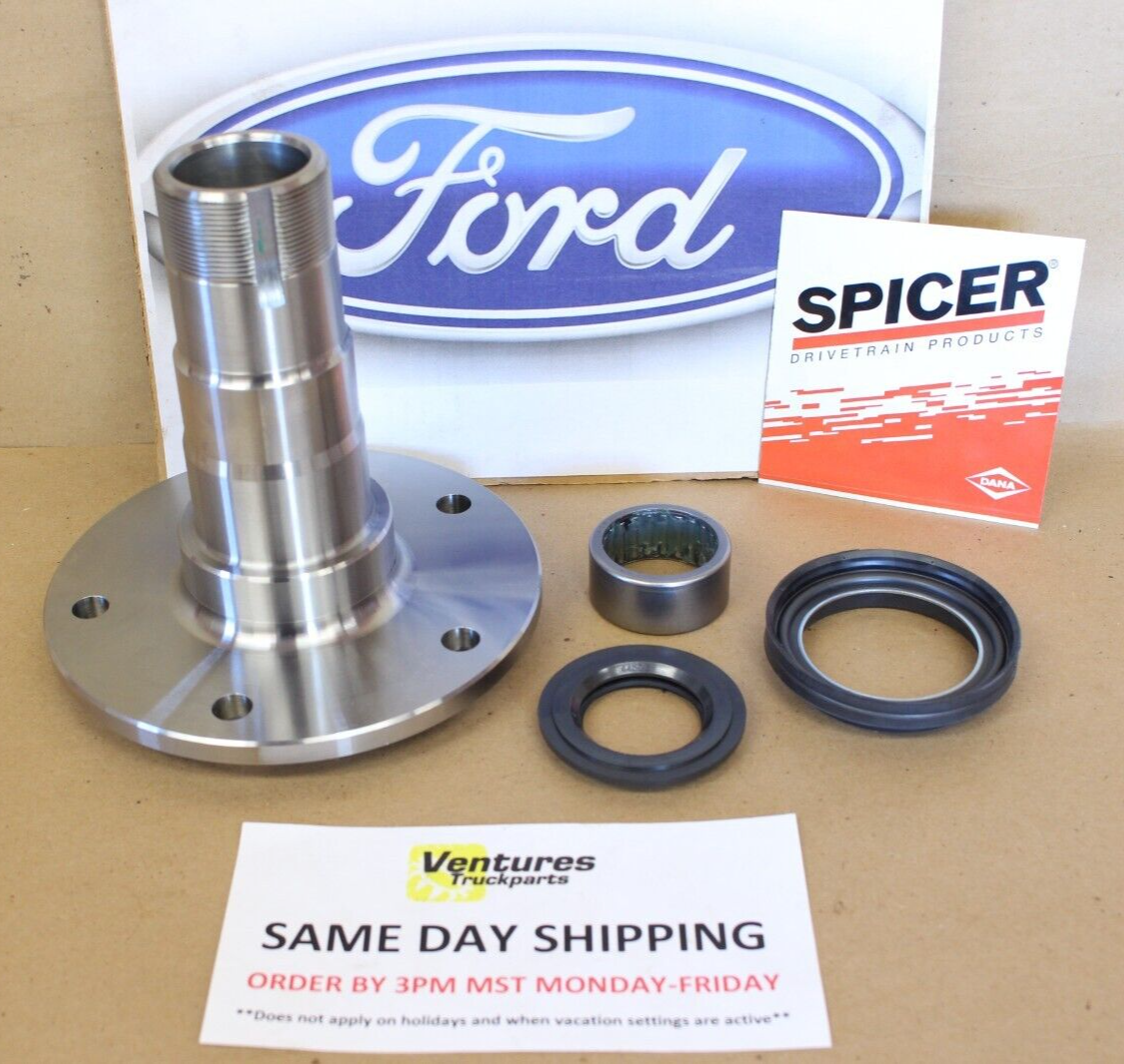 1994-1997 Ford F250 4X4 HD Dana 50 IFS Front Axle Spindle Knuckle Wheel Hub Carrier OBS Ford