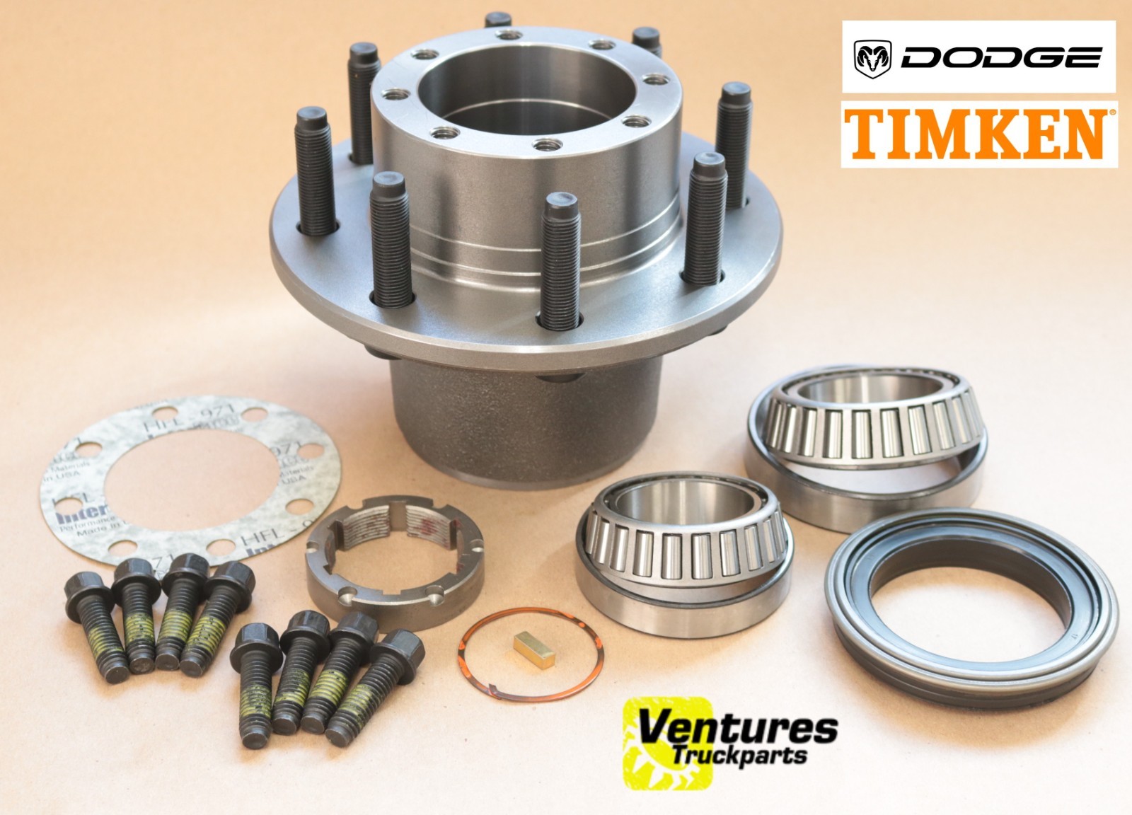 2003-2010 Dodge Ram 2500 Or 3500 Single Rear Wheel Hub Bearing And Seal Kit
