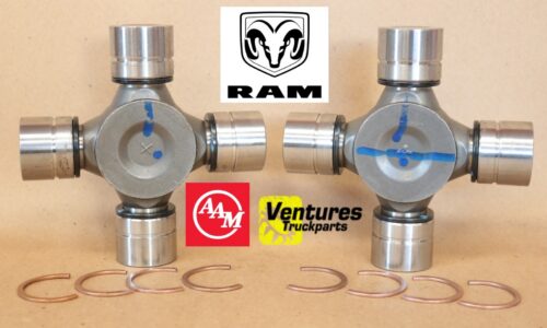 2011-2024 Dodge Ram 2500 / 3500 4X4 Front Axle Shaft U Joint Kit OEM AAM 2 Each 1555 Series