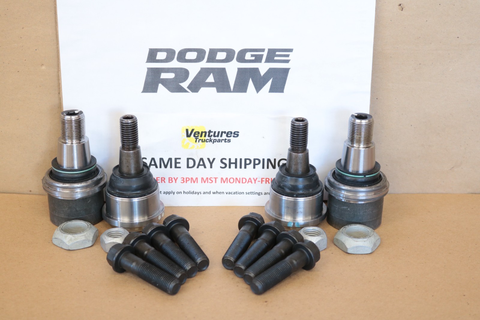 2014-2024 Dodge Ram 2500 3500 Front 9.25 Axle Ball Joint Kit LH And RH OEM AAM - Image 3