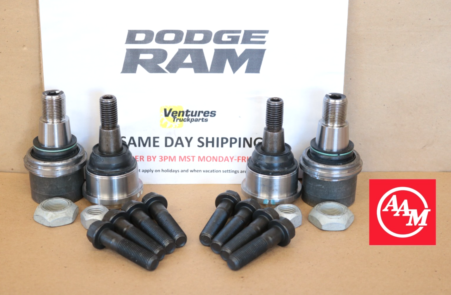 2014-2024 Dodge Ram 2500 3500 Front 9.25 Axle Ball Joint Kit LH And RH OEM AAM