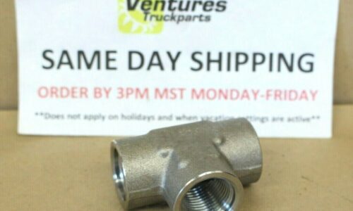 3/4& Tee 3 Way Female Stainless Steel 304 Threaded Pipe Fitting NEW