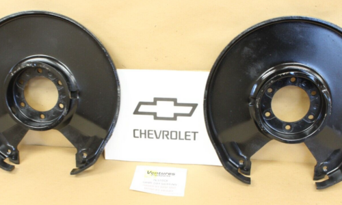 1976-1990 Chevy K20 Dana 44 3/4 Ton GM 10 Bolt 3/4 Ton 8 Lug Caliper Bracket Backing Plates Driver & Passenger