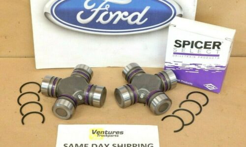 1999-2004 Ford Excursion F250 F350 Front Axle Shaft Greasable U Joint Kit Dana 50 Or 60