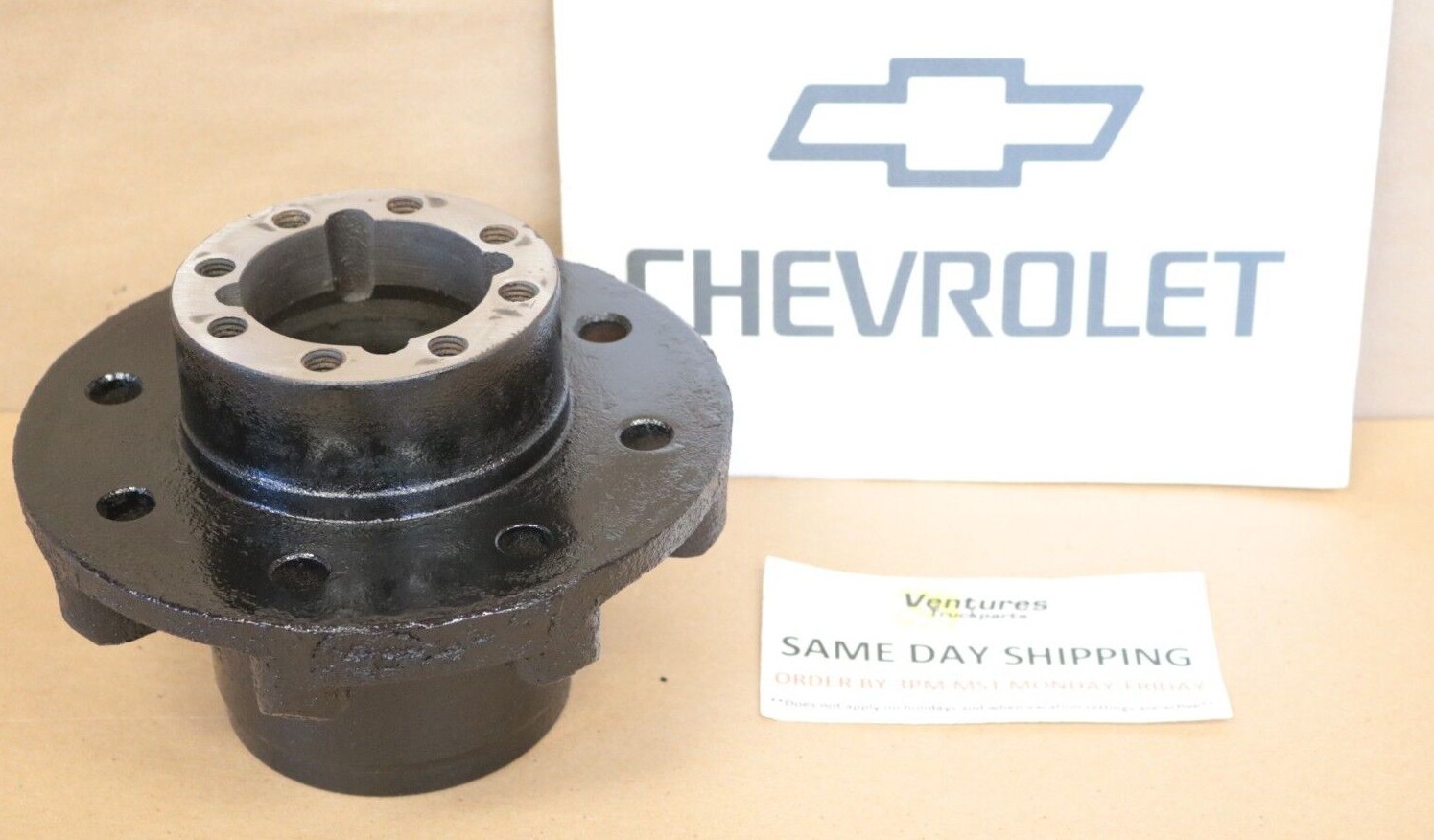 1973-1988 GM 14 Bolt 10.5 Rear Axle Wheel Hub Full Float Drum Brake Casting # 3977397