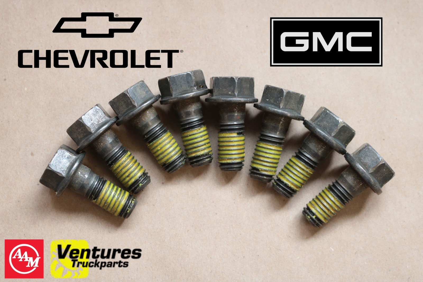 1973-1999 Chevy GMC K20 K2500 K35 K3500 14 Bolt 10.5 Rear Axle Wheel Hub Axle Shaft Bolts