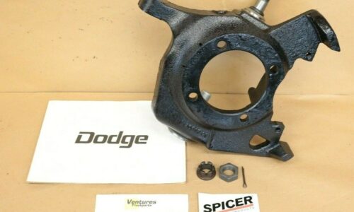 1994-1996 Dodge 2500 3500 4x4 Dana 60 Left Drivers Side Steering Knuckle Cummins New Spicer Ball Joints Installed