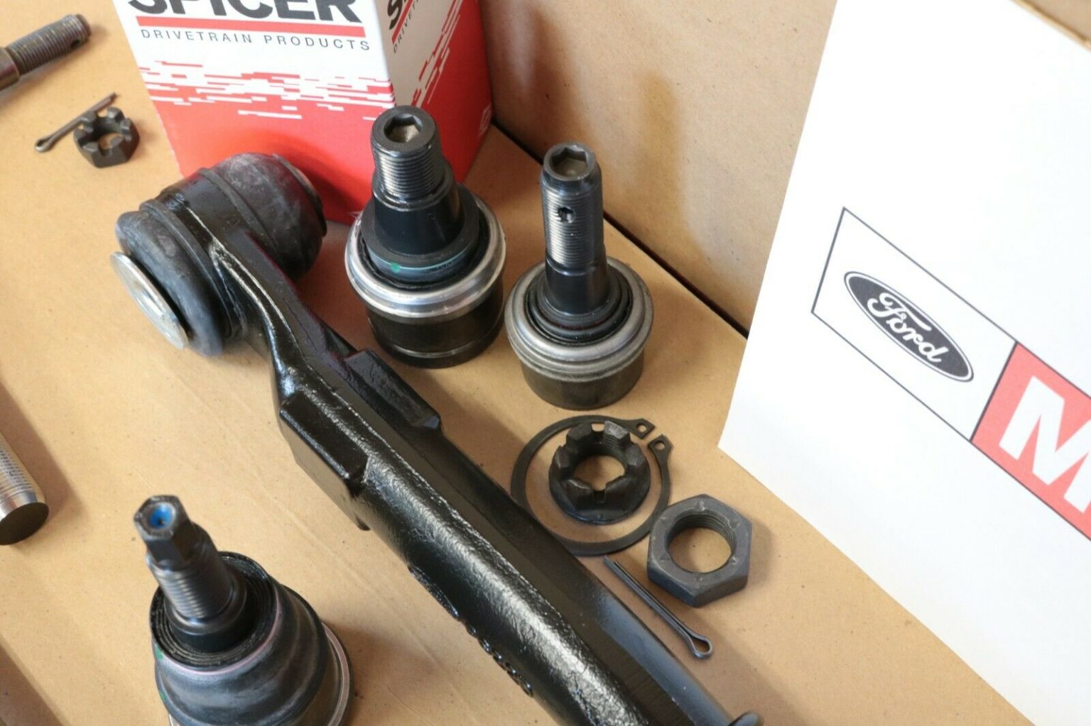 Ford F250 F350 05 15 Front Axle Tie Rod Drag Link Ball Joint Rebuild Kit Oem 4987