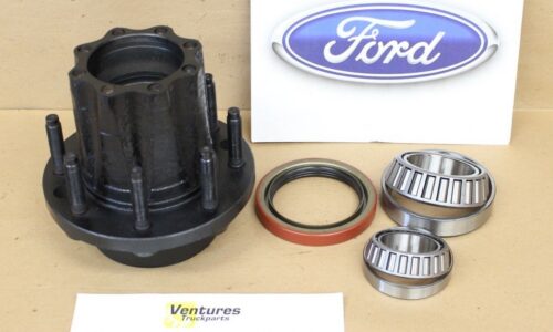 1984-1997 Ford F250 F350 2x4 or 4x4 Single Rear Or Dually Sterling 12 Bolt 10.25 Rear 8 Lug Wheel Hub With New Bearings Casting # E5TW-AA