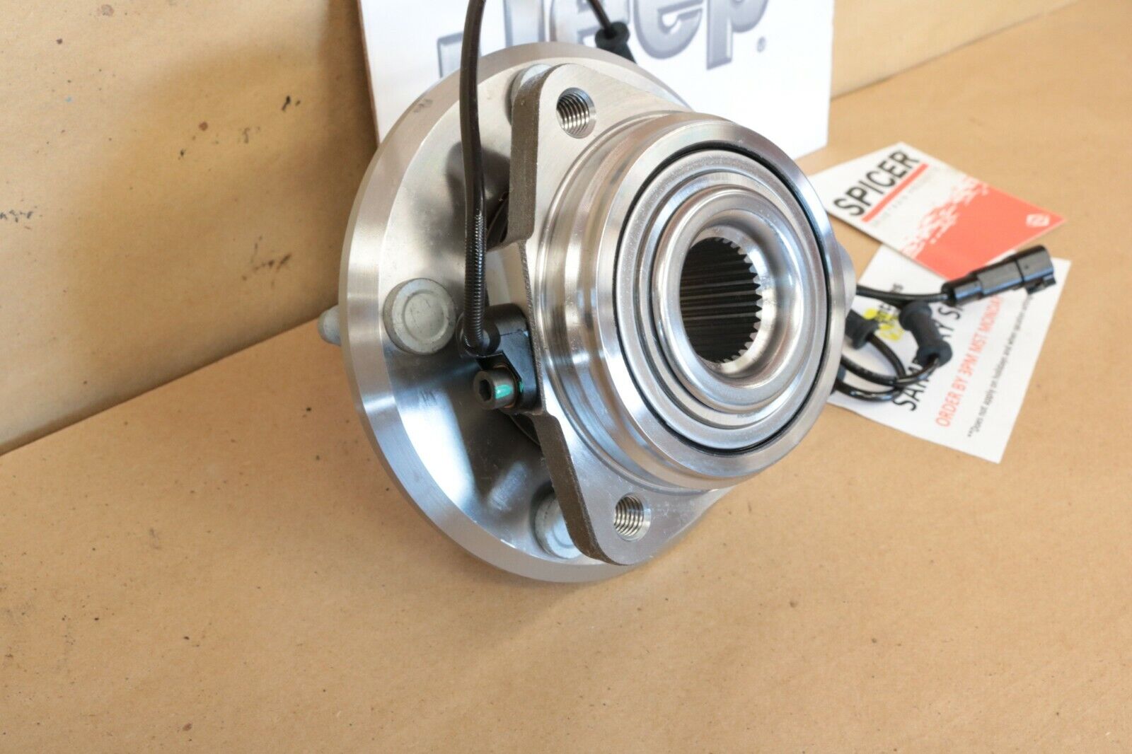 Pair (2) Front Wheel Bearing Hub Assemblies For Jeep Wrangler JK 2007-2016 – W/ ABS Sensor – WFLNHB
