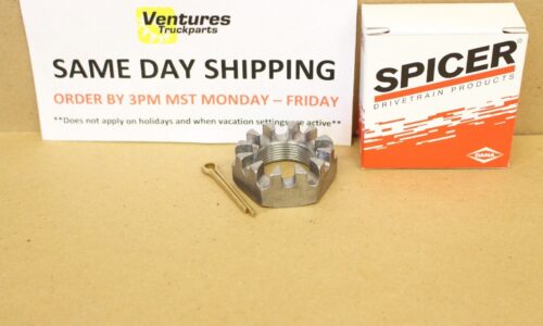 SPICER CASTLE NUT OUTER AXLE SHAFT DODGE RAM 1500 DANA 44 & PIN 94-01