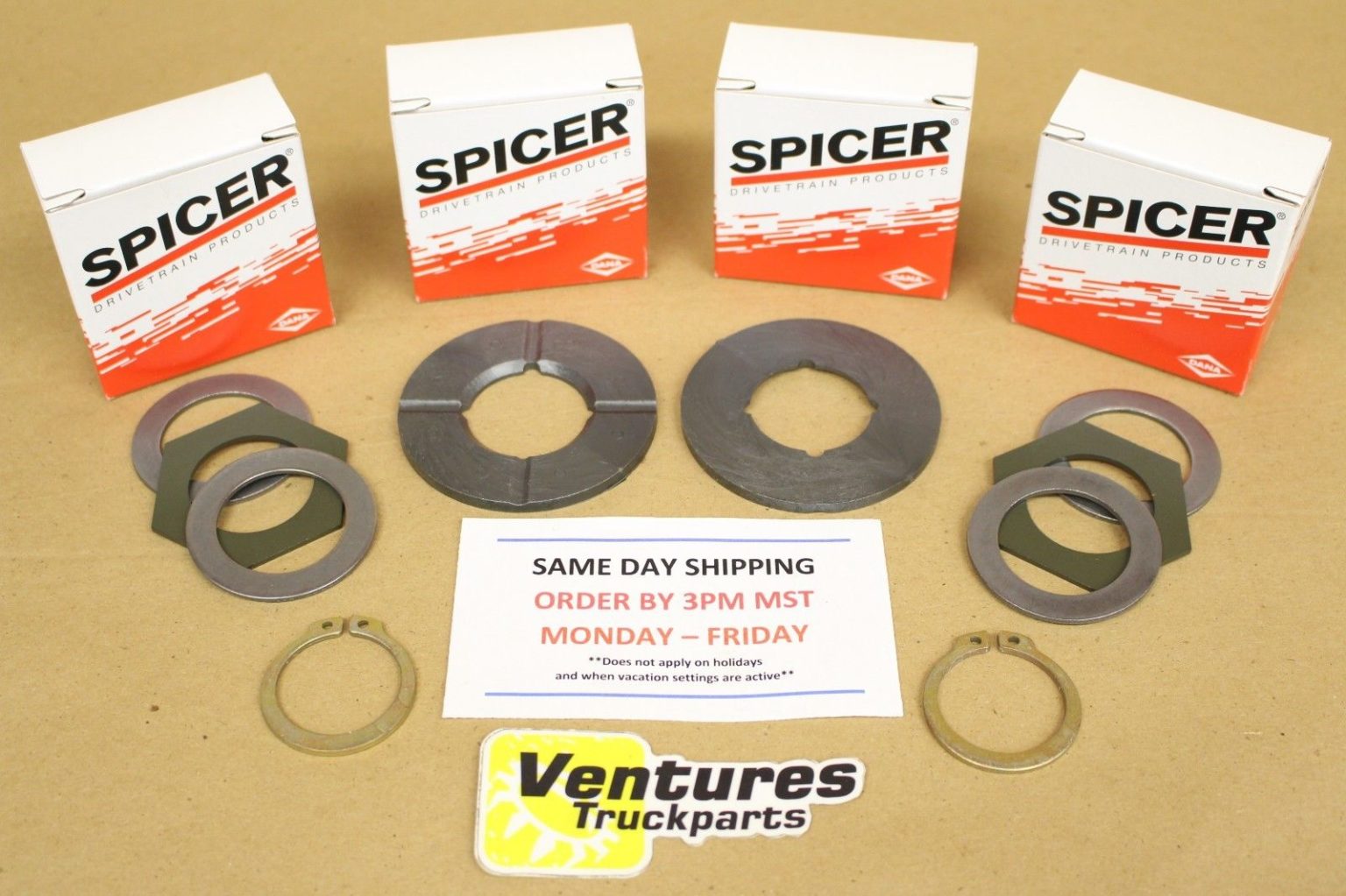 Thrust Washer Snap Ring Kit Dana 50 60 Super Duty Ford F250 F350