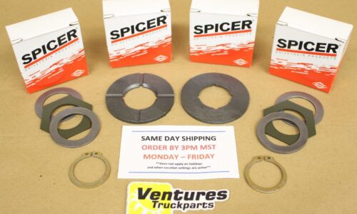 1999-2004 Super Duty Ford F250 F350 F450 F550 Excursion 4X4 Full Front Axle Thrust Washer Snap Ring Kit