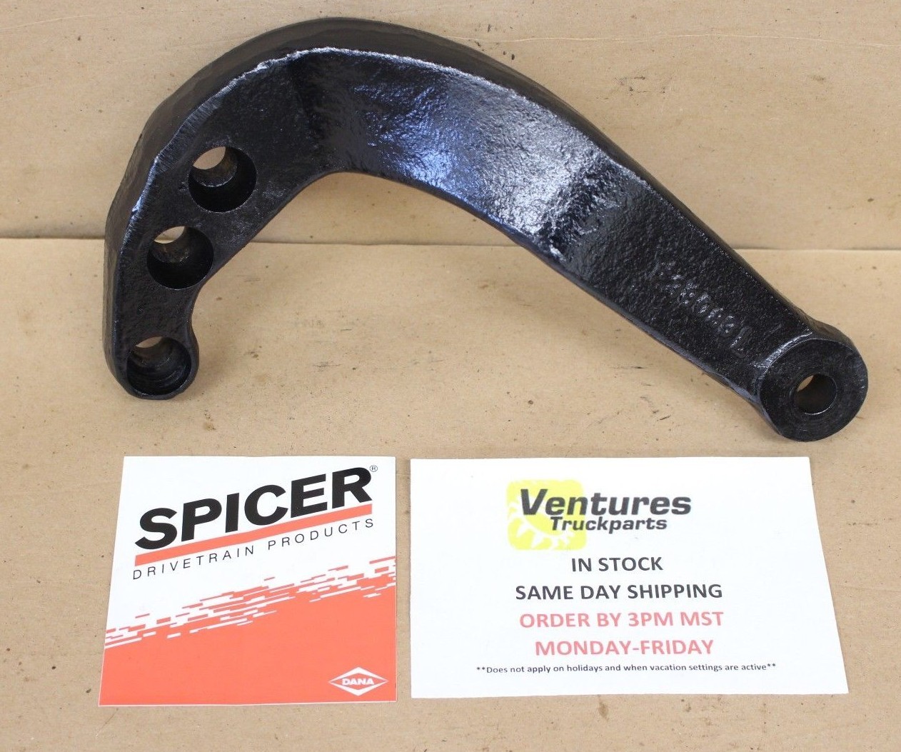 1977-1979 Ford F250 4x4 High Pinion Dana 44 Steering Arm Left Drivers Side Casting F38083 620185