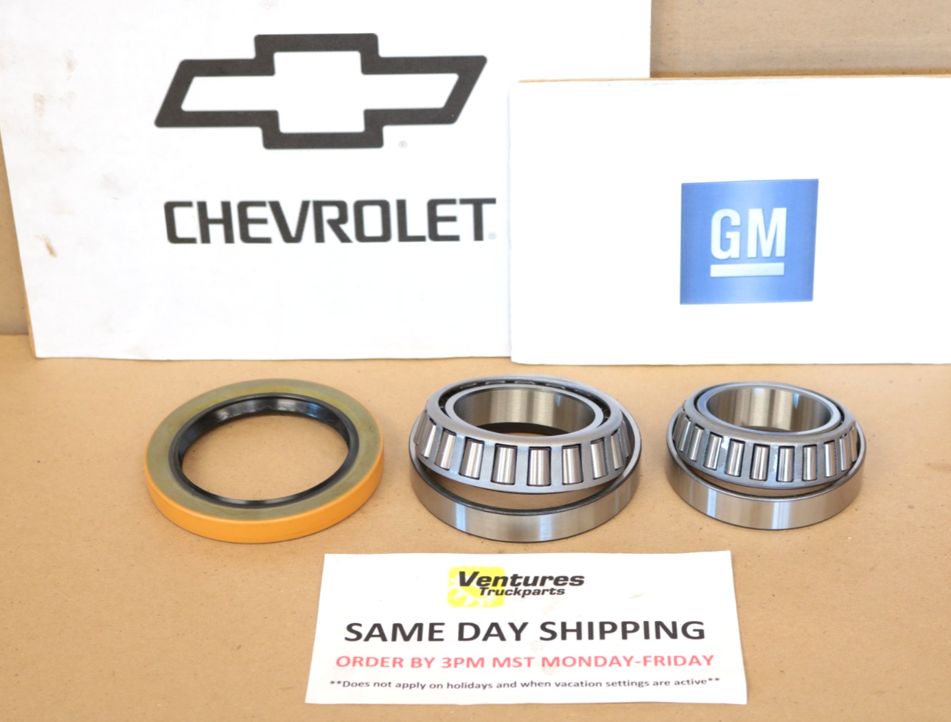 1973-2000 GM 14 Bolt 10.5" Rear Wheel Hub Bearing And Seal Kit Single Rear Wheel Left Hand Or Right Hand Side