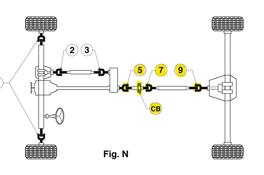 2017-2023 Ford F450 F550 Rear Two Piece Driveline Hanger Carrier Bearing U Joint Kit OEM Dana Spicer - Image 3