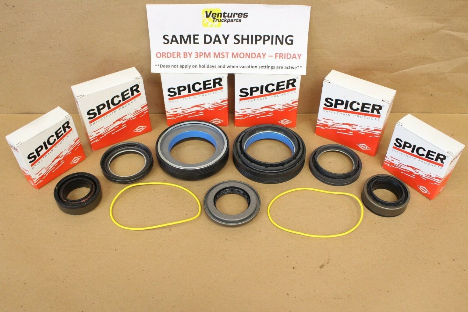 FORD DANA 60 FRONT AXLE MASTER SEAL KIT FORD SUPER DUTY F250 F350 F450 F550