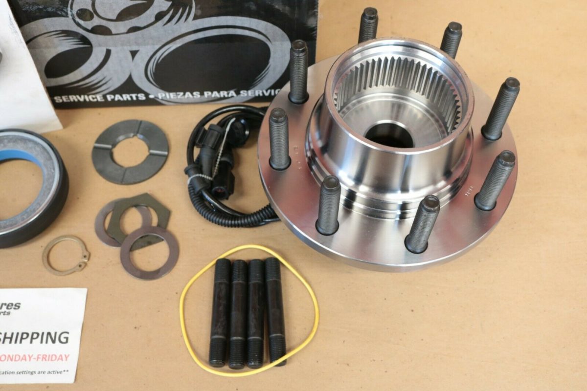 Dual Rear Wheel DRW ABS Wheel Hub And Seal Kit Ford F350 F450 F550 9904