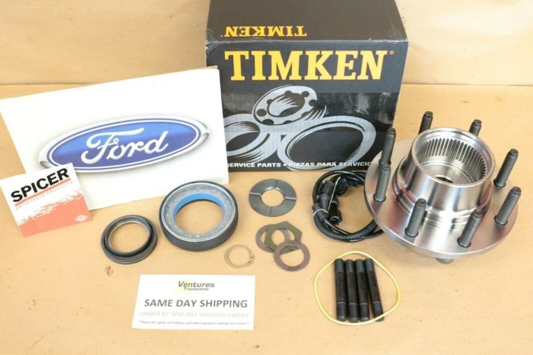 Dual Rear Wheel DRW ABS Wheel Hub And Seal Kit Ford F350 F450 F550 9904