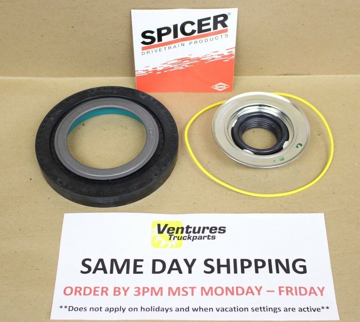 INNER KNUCKLE VACUUM DUST SEAL O RING KIT FORD SUPER DUTY F350 DANA 60 4X4 FRONT