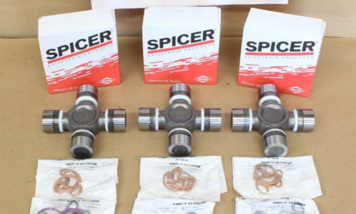 1999-2015 FORD F250 F350 4X4 & 2X4 Spicer Life Series Non Maintenance 2 Piece Rear Driveshaft 3 U Joint Kit