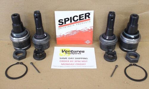 2005-2025 FORD F250 F350 4X4 SUPER DUTY Front Axle Genuine Spicer Ball Joint Kit ( Both Sides Left And Right) Upper And Lower Super 60 Front