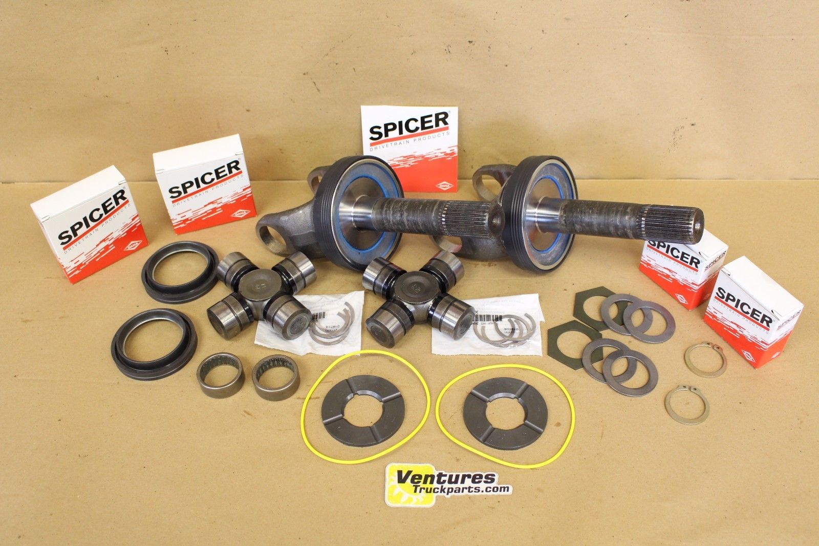 XiKe 98-04 F250/350 Front Axle Seal Kit 2/2 