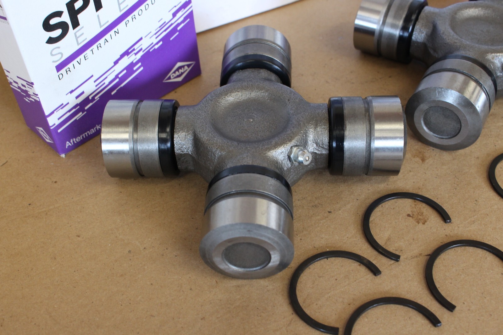 2005-2025 Ford F450 F550 Super Duty Front 4x4 Axle Shaft Greaseable U Joints 2ea. - Image 4