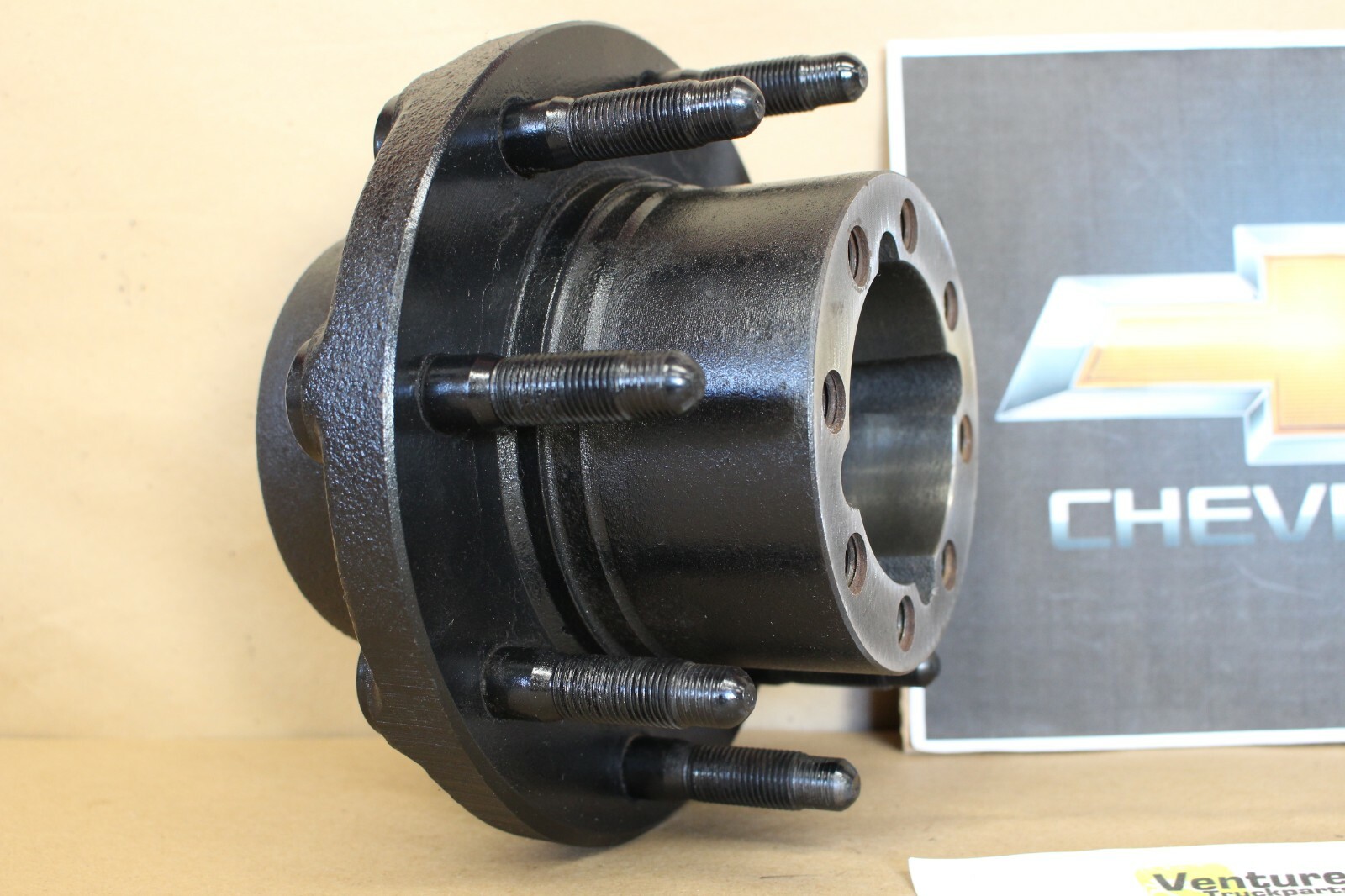 1999 Up Chevy Gm 2500 14 Bolt 10.5 Rear Axle Disc Brake Wheel Hub Casting # 3137 - Image 4