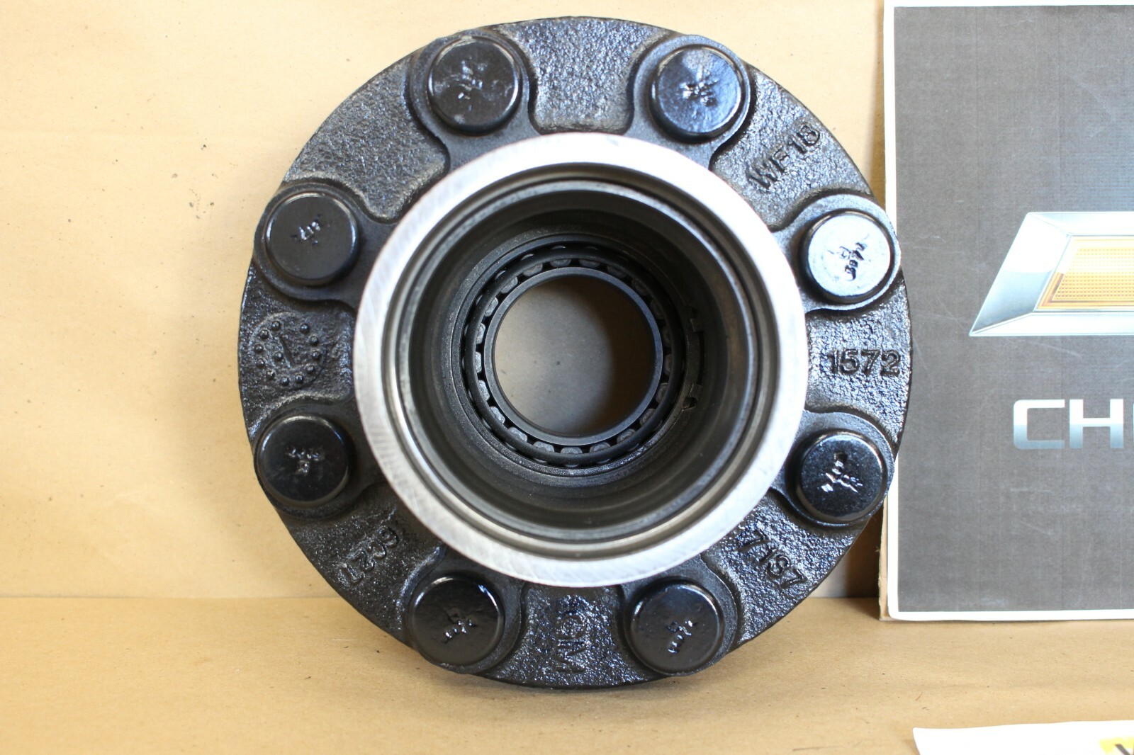 1999 Up Chevy Gm 2500 14 Bolt 10.5 Rear Axle Disc Brake Wheel Hub Casting # 3137 - Image 6