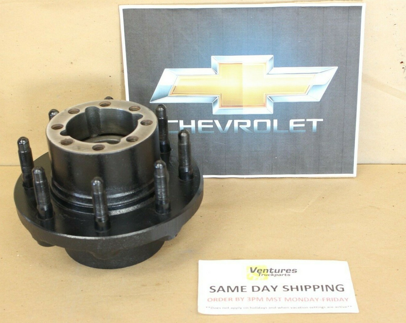 1999 Up Chevy Gm 2500 14 Bolt 10.5 Rear Axle Disc Brake Wheel Hub Casting # 3137