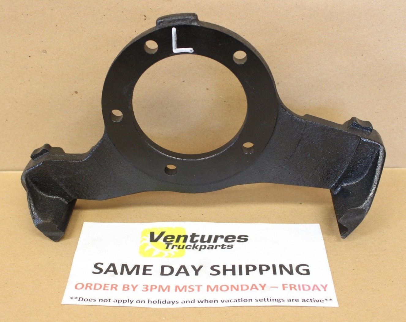 1976-1979 Ford F250 4x4 Dana 44 Caliper Bracket Driver Left Side 3/4 Ton Casting # 38319-L