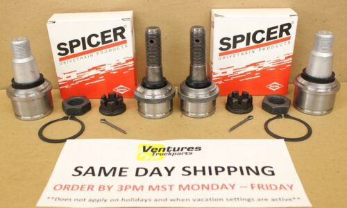 BALL JOINT SET UPPER & LOWER FORD SUPER DUTY F250 F350 DANA 50 OR 60 FRONT 98-04