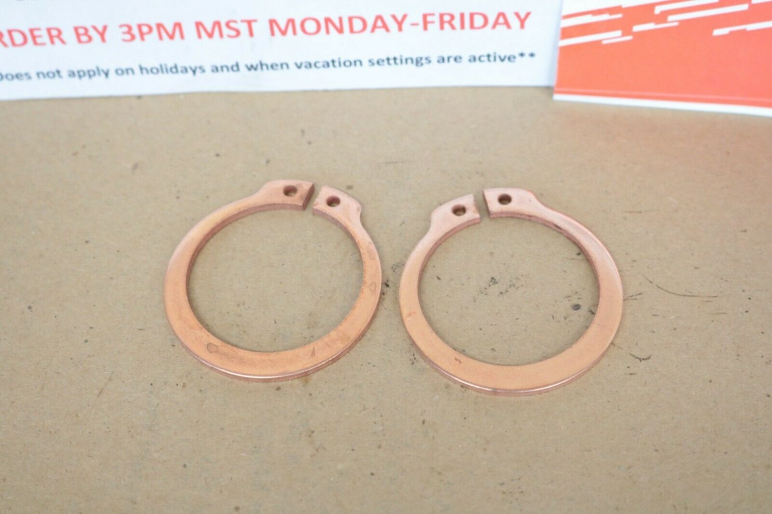 Ford F250 F350 Superduty 20052017 Front Axle Outer Shaft Snap Ring C Clip